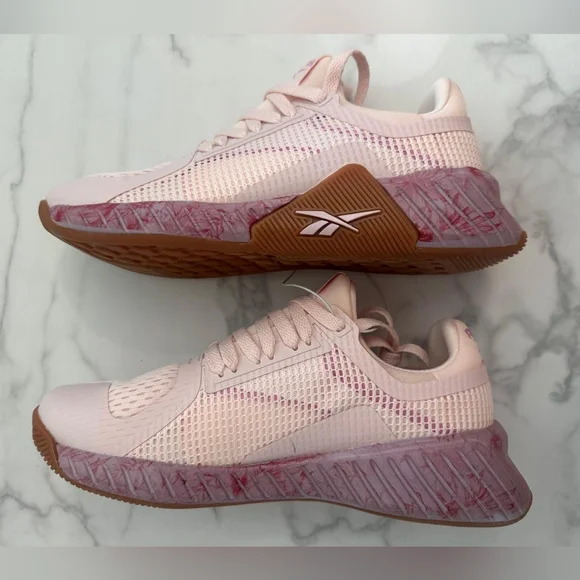 Reebok Light Pink Sneakers Women's 6.5 (37) For Training - Picture 3 of 13